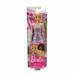 Barbie® Doll, Kids Toys, Blonde Hair, Lavender Metallic Mini Dress, Trendy Clothes and Accessories, Gifts for Kids​ - Image 4