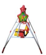 BABYBLESSING Toys Swing (Red & Yellow) Alloy Steel, 103.5D x 10W x 40H Cm Toys Swing (707-red) - Image 4