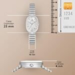 Carlington Iconic Analog Watches for Women with Premium Linked Stainless Steel Strap - CT 2031 - Image 3