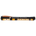 Radhe Flutes | PVC Fiber | C Natural | Right Handed | Black & Orange Threads | Assorted Colours for Velvet Cover + Complete Flute Beginners Online Course In Hindi and English - Image 3