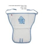 Softcare Newborn Size Premium Cotton Cloth Padded Reusable Nappy 9 pcs Set (0 to 3 Months) - Image 6