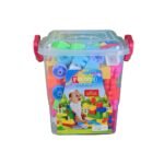 Building Block Assembly Toy Set with Storage Container, 100 Pcs, 3+ Yrs - Image 6