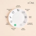 Novo By La Opala Opalware Dinner Set 35 Pcs for Family of 6, Spring Meadows - Image 6