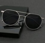Dervin UV Protected Round Sunglasses for Men and Women - Image 3