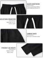 Men's Cotton Baggy Trackpants | Oversized Fit Streetwear & Gym Wear | Comfortable Casual Joggers for Men - Image 4