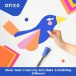 OFIXO 100 Pieces Colour Sheets Copy Printing Papers/Art and Craft Paper A4 Sheets Double Sided Coloured Origami Folding DIY Craft Smooth Finish Home, School, Office Stationery (10 Sheets each color) - Image 7