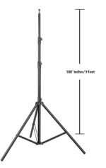 Osaka 18-Inch LED Ring Light 65W with Tripod Stand & Remote – for DSLR, Mobile, YouTube, Makeup & Vlogging - Image 3