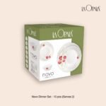 Novo By La Opala Opalware Dinner Set 10 Pcs for Family of 2, Spring Meadows - Image 7
