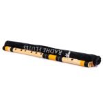 Radhe Flutes | PVC Fiber | C Natural | Right Handed | Black & Orange Threads | Assorted Colours for Velvet Cover + Complete Flute Beginners Online Course In Hindi and English - Image 4
