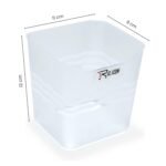 RILION 6 fridge storage boxes multipurpose containers for storage Space-saving Refrigerator Side Door Organizer for fridge kitchen Fruits, Vegetables Storage Containers- transparent - Image 8