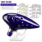 PATPAT Zelda Ocarina 12 Hole Alto C Musical Instrument for Adults - Image 4