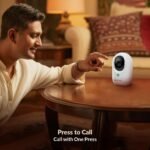 CP PLUS CP-E44Q 4MP Quad HD Smart Wi-Fi CCTV Camera | AI Human Detection | Cloud Recording | STQC Certified | Press to Call | IR Night Vision | Motion Tracking | Privacy Mode | Google Home & Alexa. - Image 4