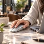 Offbeat - Atom Dual Bluetooth 5.1+5.1 & 2.4Ghz Wireless, Type-C Rechargeable 100 Hours Battery Silent Click Mouse, Triple Device connectivity Windows, Mac, iOS, Android (Silver) - Image 5