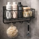 CentraLit Stylish Metal Key Holder with Mobile Stand for Home Decor | Wall Mount Organiser with Shelf & Hooks | Modern Entryway Organizer for Keys, Mail 5 Hook Key Holder for Wall - Image 8