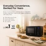 Midea 20L Solo Digital Microwave Oven | 5 Power Levels + Defrost | 10-Year Magnetron Warranty | Easy-Clean Powder-Coated Cavity | Energy Efficient | Oven for Reheating & Cooking | Child Lock - Image 11
