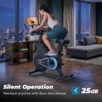 Flexnest Flexbike 2026 Smart Exercise Cycle for Home | Bluetooth App Connected Spin Bike with 500+ Live Classes | 7Kg Flywheel, 100 Resistance Levels | 100Kg Capacity Indoor Fitness Bike (Flexbike EZ) - Image 3