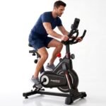 Sparnod Fitness SSB-07 Exercise Spin Bike for Home Gym, Infinite Variable Resistance, LED Console, Pulse Monitor, Emergency Brake, Adjustable Ergonomic Design, Maximum User Weight 120 kg - Image 10