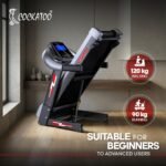 Cockatoo SmartRun 4.0 4HP Peak DC Motorized Treadmill for Home, With 3 Level Manual Incline, Max Speed 14 Km/Hr, Max User Weight 120Kg ,(DIY, Do It Yourself Installation) - Image 5