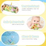 SNOWIE Soft 6Pcs Cloth Books for Babies 0 to 3 Years, Sensory Crinkle Sound - Image 5