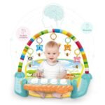 Prime Deals Kick and Play Musical Keyboard Piano Baby Gym and Fitness Rack with Hanging Rattles, Lights & Mat - Gift for Boys & Girls - Image 8