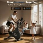 Flexnest Flexbike 2026 Smart Exercise Cycle for Home | Bluetooth App Connected Spin Bike with 500+ Live Classes | 7Kg Flywheel, 100 Resistance Levels | 100Kg Capacity Indoor Fitness Bike (Flexbike EZ) - Image 9