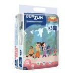 Bumtum Premium Ultrasoft Chota Bheem Baby Diaper Pants-XL 54 Count, 360° Comfort, ADL Tech, 12hr Leak Protection, Cottony Soft, Fast Absorption - Image 2
