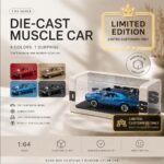 Fast & Furious 1:64 Scale Diecast Model Car, Premium Metal Body Mini Racing Vehicle, Sports Muscle Car Collectible Toy for Kids & Collectors - Image 6