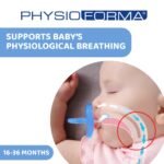 Chicco PhysioForma Soother for Babies (16-36 Months) | Baby Pacifier with Unique Shape to Support Baby's Breathing | Soft Silicon Material | BPA Free (Deep Blue) - Image 2