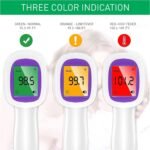 Rechargeable BP Monitor & Infrared Thermometer Combo | Digital Blood Pressure Machine | Non Contact Forehead Thermometer | Home Health Care Kit (RECOMB-01) - Image 9