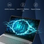 Lenovo IdeaPad Slim 1, AMD Ryzen 5 5500U, 16GB RAM, 512GB SSD, HD, 15.6", Windows 11 Home, MS Office 21, Cloud Grey, 1.61Kg, 82R400ERIN, Integrated AMD Graphics, 1Yr ADP Free, Thin and Light Laptop - Image 3