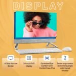 Dell 24" All-in-One PC (5420), 13th Gen Intel i7-1355U, 16GB DDR4, 1TB SSD, 23.8" FHD AG Narrow Border Touch, Pro Wireless Keyboard + Mouse, Pearl White with Fabric Cover,Win11 + Office H&S 2021 - Image 2