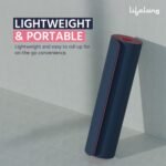 Lifelong Dual Color TPE Material for Women & Men - 6mm Anti-Slip Yoga Mat for Gym Workout Exercise Mat for Home Gym - Yoga Mat for Gym Workout & Yoga Exercise (LLYM114). - Image 5