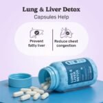 What's Up Wellness Lung & Liver Detox Supplement for Fatty Liver, Capsules with Milk Thistle, 600mg NAC Supplement & Curcumin | Supports Lung Health, 30 Capsules - Image 2