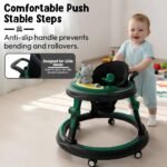 StarAndDaisy Baby Walkers for 9+ Or 16 Month Baby boy & Girl 360° Walker for Kids for 7 Level Height Adjustment, Baby Walker with Switchable Food & Musical Toy Tray - Image 7