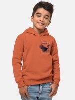 HELLCAT Printed Cotton Blend Full sleeve Hoodie T-shirt Jogger Trackpant Clothing Set for Boys - Image 3