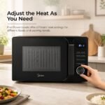 Midea 20L Solo Digital Microwave Oven | 5 Power Levels + Defrost | 10-Year Magnetron Warranty | Easy-Clean Powder-Coated Cavity | Energy Efficient | Oven for Reheating & Cooking | Child Lock - Image 7