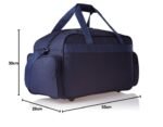 Skybags Cardiff Polyester 55 cms Blue Travel Duffle (DFCAR55BLU) - Image 8