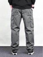Lymio Cargo for Men | Cotton Cargo Pant | Lower for man | Comfortable Breathable Cargos for Casual, Office Wear | Pant for Men (46-49) - Image 2