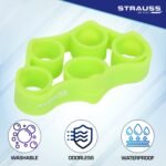 Strauss Finger Stretcher | Hand Strengthener for Carpal Tunnel Relief and Grip Strength | Silicone Finger Gripper and Finger Stretcher | Ideal for All Skill Levels | Set of 3 - Image 4