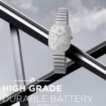 Carlington Iconic Analog Watches for Women with Premium Linked Stainless Steel Strap - CT 2031 - Image 9