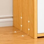 Sunderlook Modern Wooden Wardrobe for Bedroom – Engineered Wood Almirah for Clothes with Hanging Spacious Storage, Cupboard for Bedroom for Clothes, Dresses & Accessories, Maple, 5 Door - Image 6