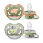 Philips Avent Pacifier Ultra air |Lets Your Baby's Skin Breathe | Orthodontic & BPA Free |2 Pack |6-18m | SCF085/60 - Image 2