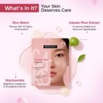 Swiss Beauty Care Korean Glow Facial Kit | 6-Steps For Glass-Skin | Adds Instant Radiance | Fades Dark Spots | Clarifies & Nourishes | With Kakadu Plum & Rice | 49g - Image 4