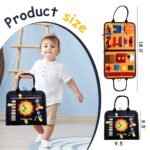 SNOWIE Soft® Toddler Busy Board, Montessori - Image 7