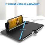 Screen Magnifier for Cell Phone 3D HD, Phone Screen Amplifier & Expander for Movies, Gaming, Videos, Eye-Protection Blue Light Filter, Foldable Stand, Gift for Seniors Family, All Smartphones - Image 5