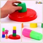 Toy Imagine™ 2 in 1 Ring Toss Game for Kids – Fun Indoor Outdoor Toy for Boys & Girls Age 2-5 | Colour Recognition, Brain Development, Birthday Gift, Educational Toy for 3+ Year Old - Image 4