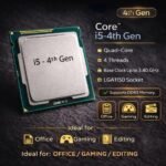 Desktop PC with H81 Motherboard | i5 4th Gen Processor | 8GB DDR3 RAM | 128GB SSD | Cabinet | WiFi | HDMI VGA | USB Ports Prebuilt Computer for Office Business and Billing - Image 6