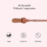 IRIS COSMETICS Nose Contour Brush, Vegan & Cruelty Free, Dense Synthetic Bristles, Precision Tip, 1 Pc - Image 5