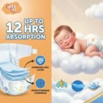 Coo Coo By Mafatlal Extra Dry Baby Pull-Up Premium Diaper Pant, Size l (Large), 44 Count |9-12 kg | Up to 12 Hrs Protection | Soft Elastic Waist | Wetness Indicator | Cottony Soft | Leak Protection - Image 4