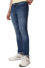 Peter England Men's Mid Wash Stretchable Jeans - Image 3